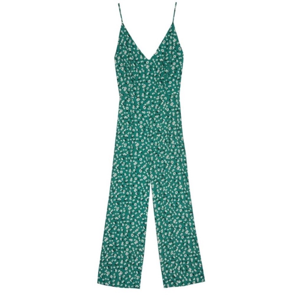 Rails • Gabrielle Sweetpea Wide Leg Jumpsuit 💚